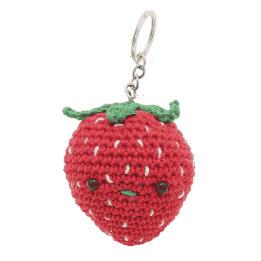 [HC-40MB110] Erdbeere Taschenanhänger