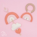 Regenboog Wandhanger - Roze