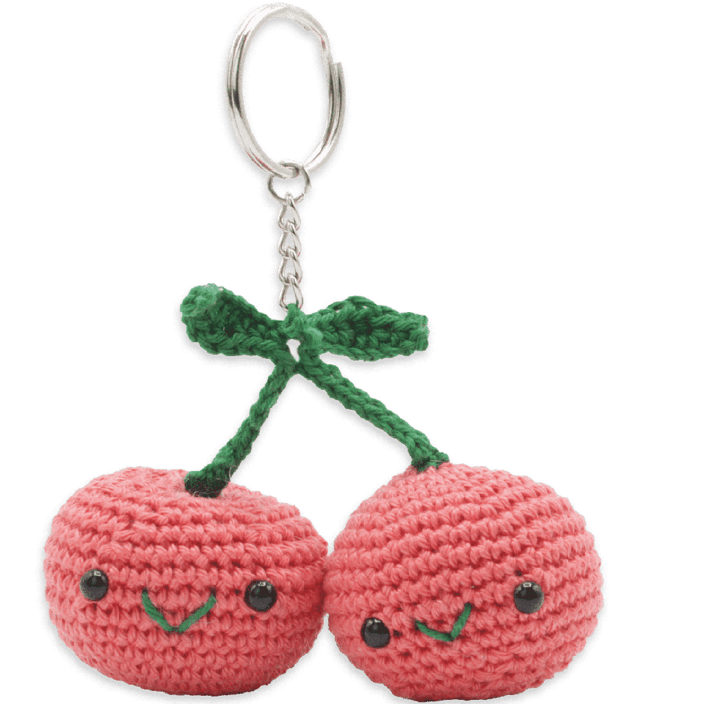 Kirschen Taschenanhänger