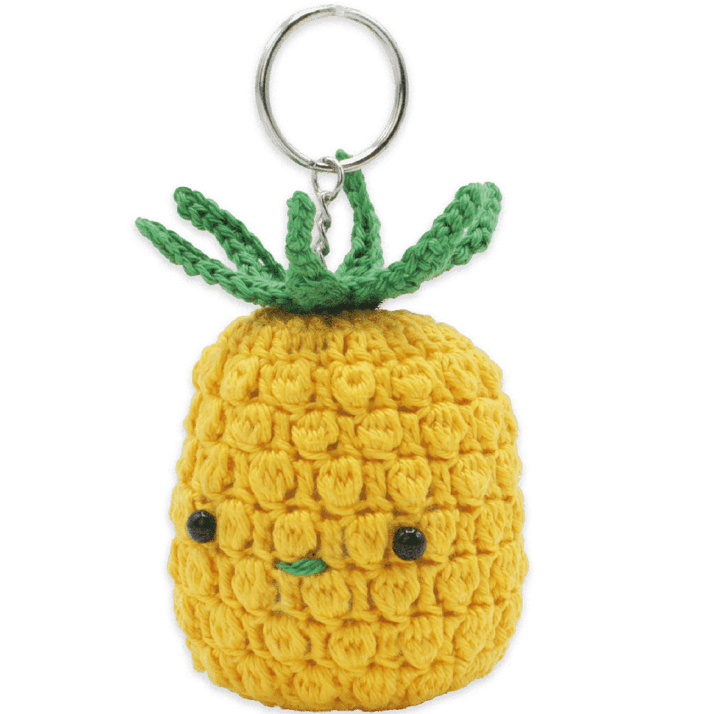 Ananas Taschenanhänger