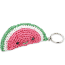 Melone Taschenanhänger