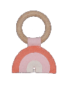 Regenbogen Rassel Rosa