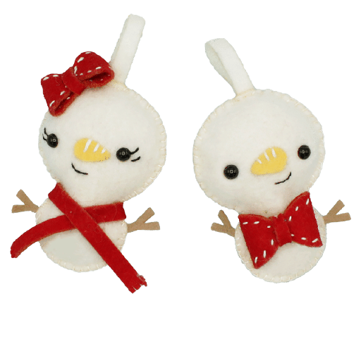 [HC-60DL27] Snowman Hangers 