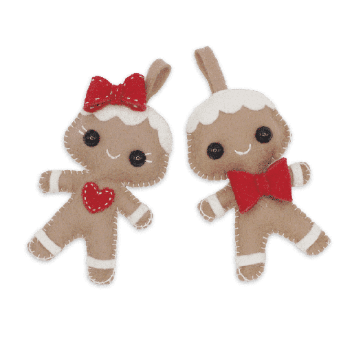 [HC-60DL29] Gingerbread Hangers 